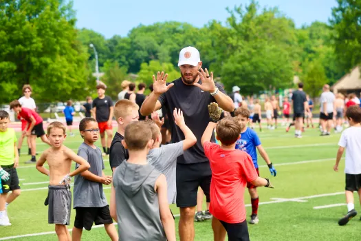 Mentor Schools Youth Football Camp